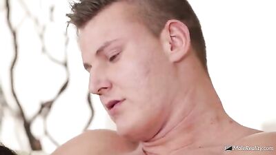 Hot Blowjob Session in Luke's Living Room