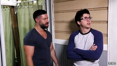 The father of his friend really gets him excited