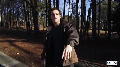 Johnny Rapid gets fucked by Dante Colle and receives a spanking.