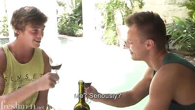 Young Gay Athletes Having Sex