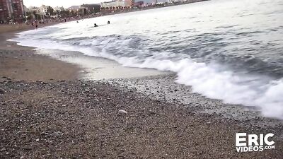 22 cm met on the beach of Barcelona