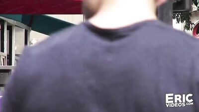 Two seamen lick each other's sweat in their Parisian apartment.