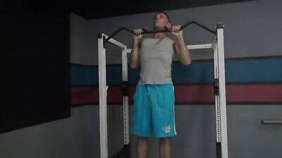 Gym muscle gangbang room