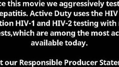 Real military hetero gets deflowered from behind