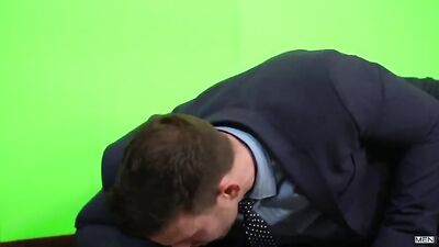 The news anchor is violated live on air: Ass Controller 9