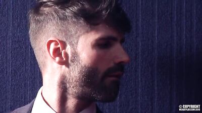 Enzo Rimenez sucks his cock at the cinema