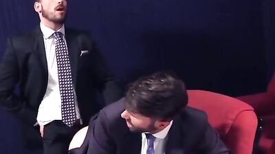 Enzo Rimenez sucks his cock at the cinema