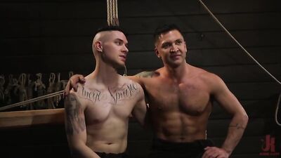 Initiated into bondage by Master Pacifico.