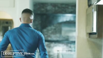 Real Estate Agent Fucks Hunky House Buyer With Wife in Other Room - DisruptiveFilms