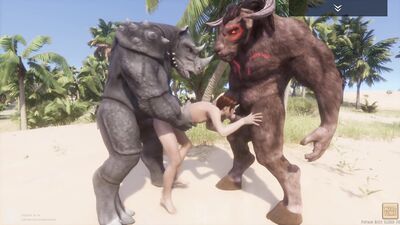 Wild Life / Guy Gets Two Huge Furry Dick (Group)