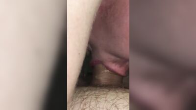 SLOPPY DEEP ORAL CUM IN MOUTH / SELFSUCK