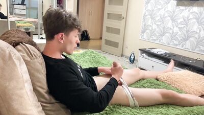 Just Relax and lay with me / Boy / Stroking / Jerking off / Big Dick /