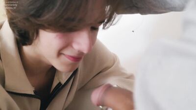 Asian and Spanish boyfriends make love