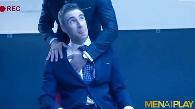 MENATPLAY Muscular Emir Boscatto Anal Rides Kayden Gray