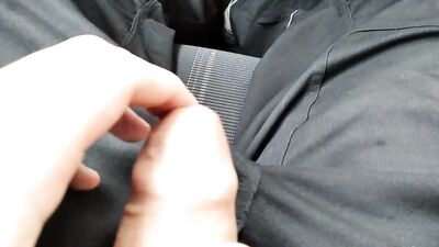 Horny Guy Sticks His Finger In And Plays With The Foreskin, Ends With A Big Squirting Cumshot