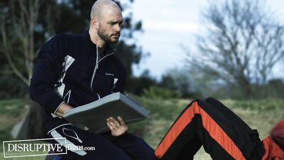 Coach Trains Athlete To Open Mind And Loosen Ass Before Game - Cliff Jensen, Des Irez - Disruptive