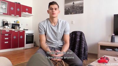 BigStr - Hunky Guy Has A Threesome With Two Gorgeously Ripped Studs To Help Them Financially