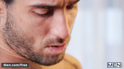 Men - Diego Sans Walks In And Passionately Kisses Zak Bishop While His Sitting On the Couch