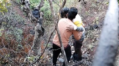 Stepbrother and College Boys Coming Morning Time Forest and Young Ass and Blowjob.