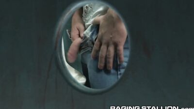 Muscly Hunks Bathroom Fuck Compilation - RagingStallion