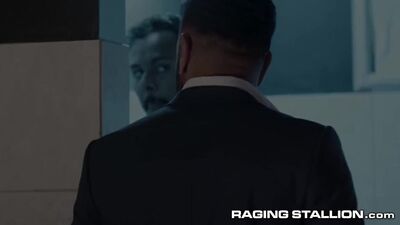 Muscly Hunks Bathroom Fuck Compilation - RagingStallion