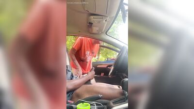 I GOT CAUGHT STROKING BY A OLD DADDY WITH A BIG DICK!