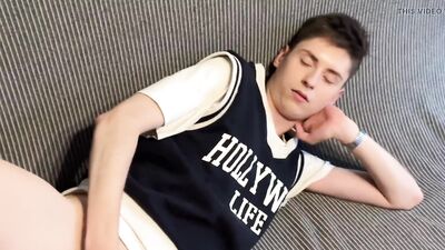 Evgeny Twink Seduced His Best Friend and Fucked Him in a Sweet Asshole