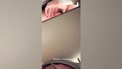 Teen boy jerk off Random guy in the public toilet understall and make him cum