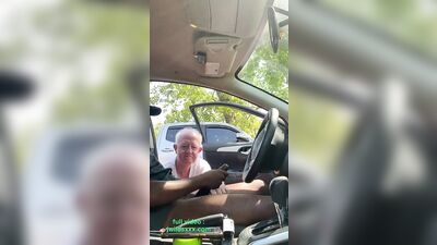 Old Cruising daddy strokes BBC