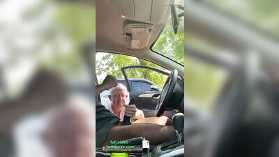 Old Cruising daddy strokes BBC