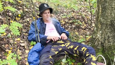 Sucked a stranger in the woods - 377