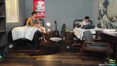 He First Hesitates But Gets Spitroasted After All