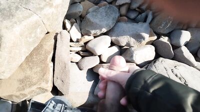 jerking off a dick compilation of hot copious ejaculations of sperm