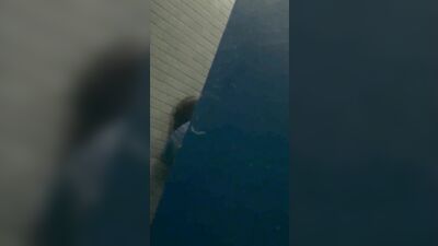 Understall College Bathroom BJ with CUM swallowed