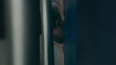 Understall College Bathroom BJ with CUM swallowed