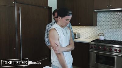 College Jock Gets Caught Doing Porn To Pay for School - Isaac Parker, Hans Berlin - DisruptiveFilms