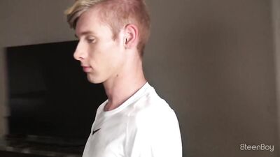 Boy Trevor Harris & Blond Classmate Julian Bell Flip Fuck Raw