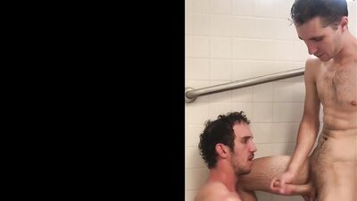 twink and jock blow loads in the shower