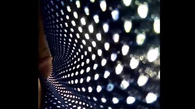 18 YO TWINK sticks a GoPro in his unlined mesh shorts and walks his dogs.