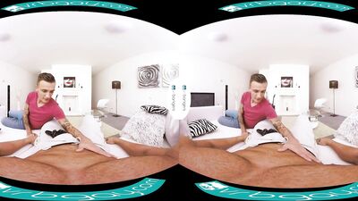 Gay VR PORN - Gamer boyfriend take a big dick the ass