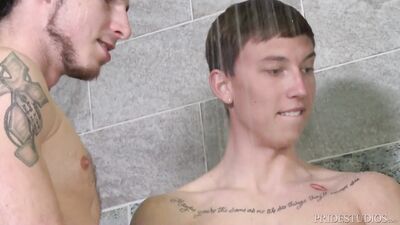 Cock Virgins Shower Dick Competition