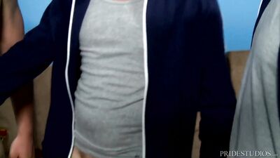 Cock Virgins Frat House Blow Initiation