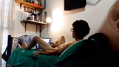 My stepbrother caught me touching myself and filmed it