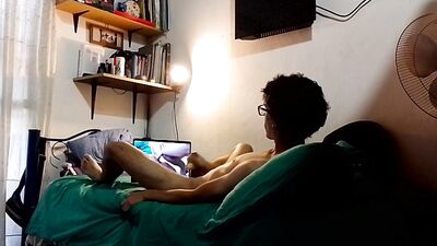 My stepbrother caught me touching myself and filmed it