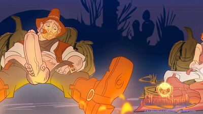 The Soggy Bottom Boys in "Around the Campfire"