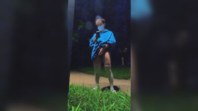 Today's task is to seduce passers-by to fuck me on the side of the road