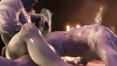 Kratos BIG COCK vs. Geralt loose ASS part 2