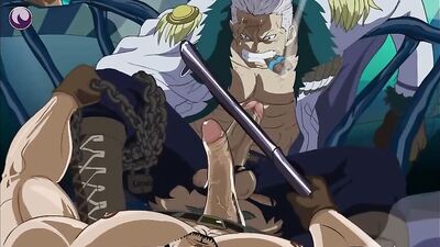 Meet and Fuck Gay - Vergo x Smoke - One Piece Hentai P72