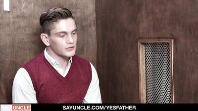 ????????????Sinful Catholic Boy Fucked By A Priest