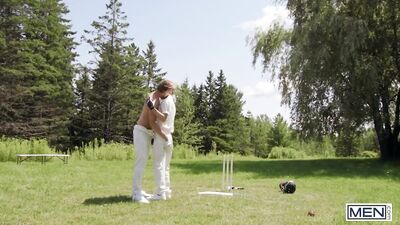 MEN - Sam Ledger Bends Over As Leo Louis Tongue Fucks His Asshole Then Bangs Him In Doggy